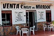Venta Carlos del Mirados Restaurante Málaga